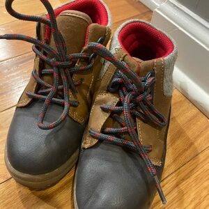 OshKosh B'gosh Brown and Black Kids Boots